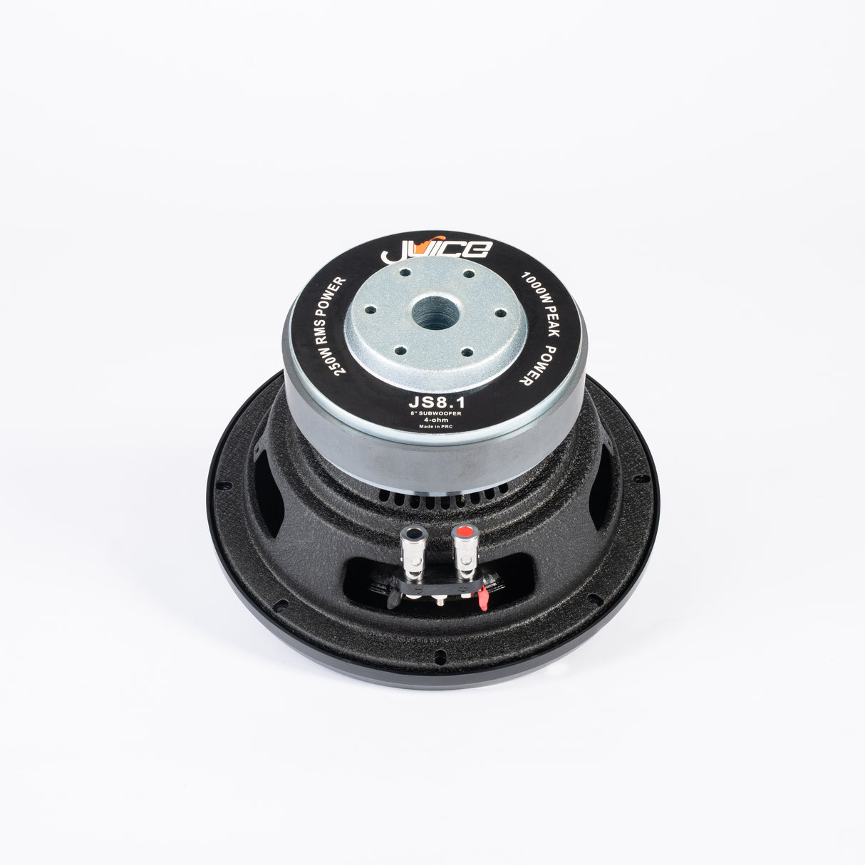 Juice JS8.1 1000W 8" Single Voice Coil 4Ω Subwoofer Bass Driver