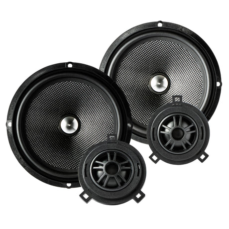 In Phase XTC-180VW 250W 2-Way Component Door Speakers with Tweeters for Volkswagen