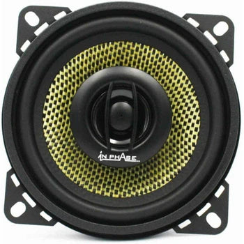 In Phase XTC10.2 4" Coaxial Speakers 160 Watts Peak Power with Directional Tweeters