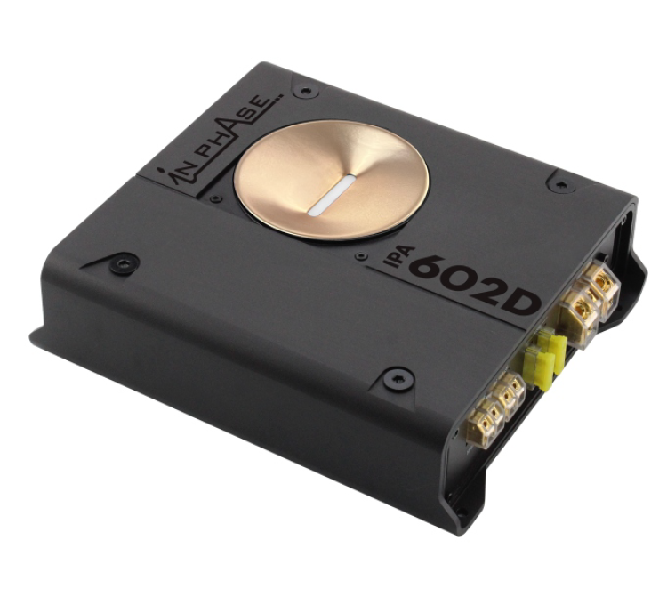 IN PHASE IPA602D – 300W RMS 2Ω 2-CHANNEL CLASS D AMPLIFIER