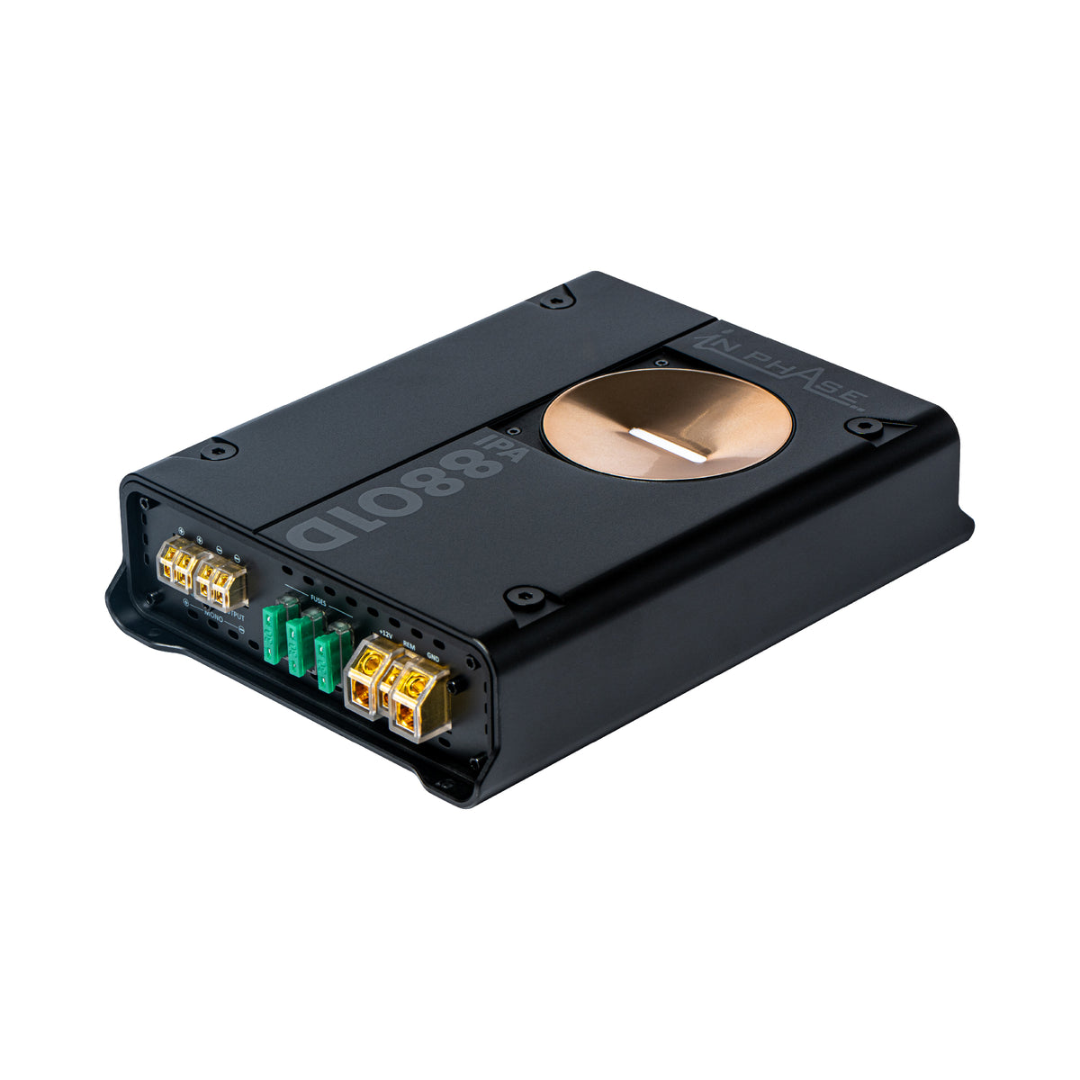 IN PHASE IPA8801D – 800W RMS 1Ω MONO CLASS D SUBWOOFER AMPLIFIER