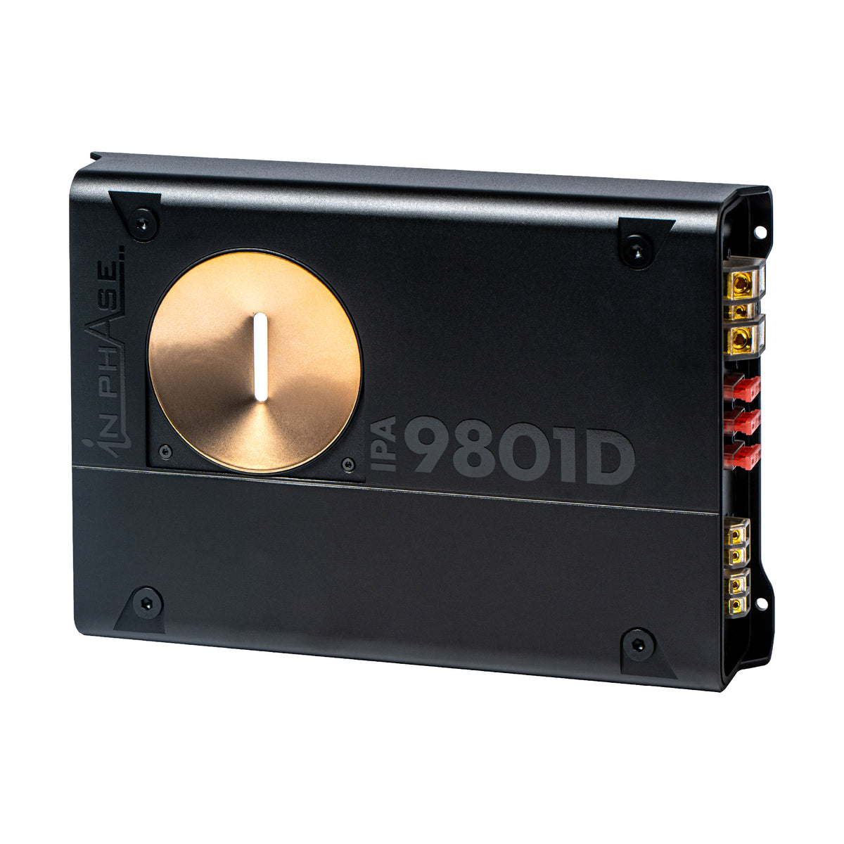 IN PHASE IPA9801D – 1,200W RMS 1Ω MONO CLASS D SUBWOOFER AMPLIFIER