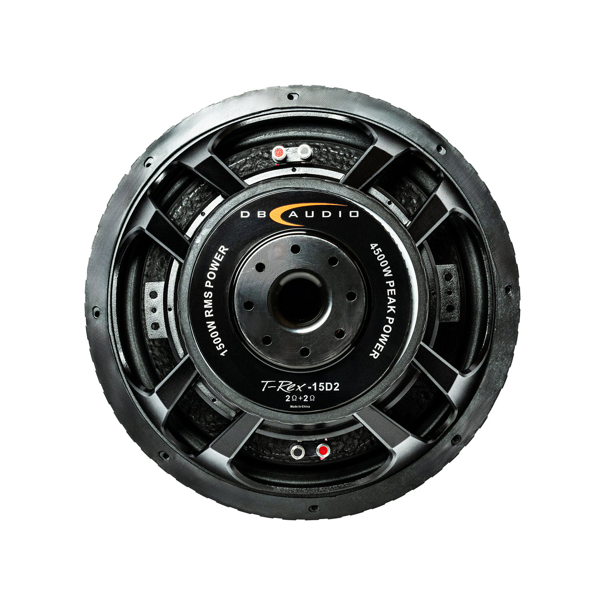 DB Audio TREX-15D2 4500W 12" Dual 1Ω or 4Ω Voice Coil SPL Subwoofer