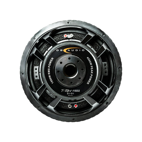 DB Audio TREX-15D2 4500W 12" Dual 1Ω or 4Ω Voice Coil SPL Subwoofer